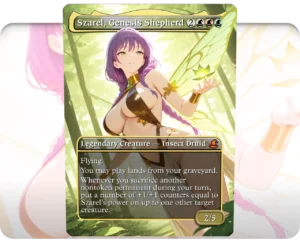 Szarel, Genesis Shepherd custom MTG proxy single card artwork