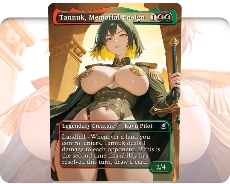 Tannuk, Memorial Ensign custom MTG proxy single card artwork