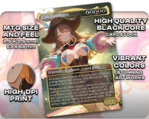 Tom Bombadil proxy card size and print guide