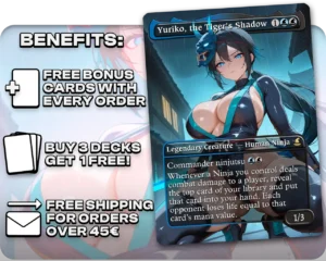 Yuriko, the Tiger's Shadow proxy card promotional artwork