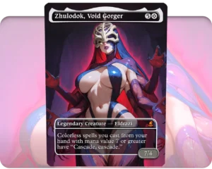 Zhulodok, Void Gorger custom MTG proxy single card artwork