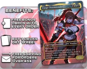 Zurgo Stormrender proxy card promotional artwork