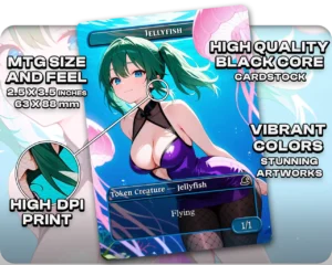 Jellyfish Token proxy card size and print guide