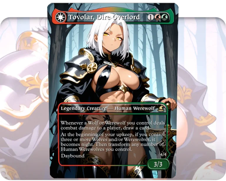 Tovolar, Dire Overlord custom MTG proxy single card artwork