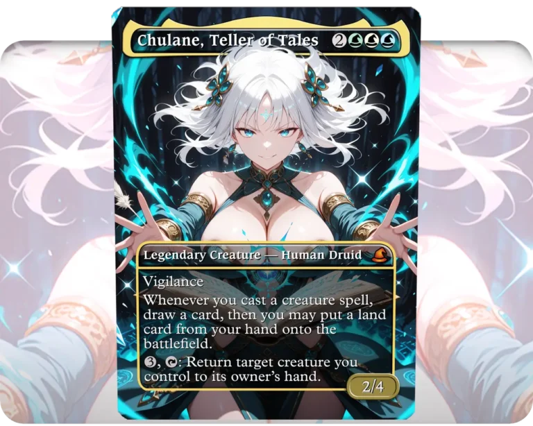 Chulane, Teller of Tales custom MTG proxy single card artwork