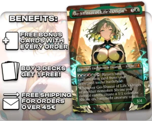Go-Shintai of Life's Origin proxy card promotional artwork