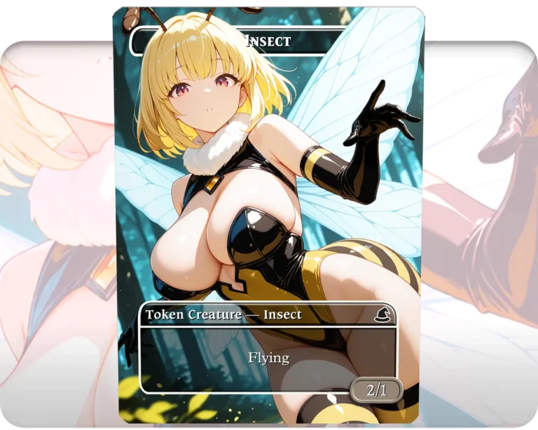 Insect Token custom MTG proxy single card artwork