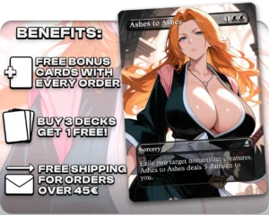 Matsumoto (Bleach) - Ashes to Ashes proxy card promotional artwork