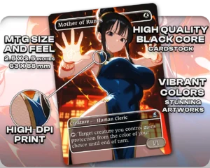 ChiChi (DBZ) - Mother of Runes proxy card size and print guide