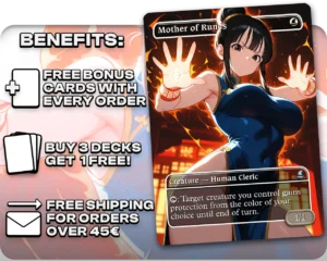 ChiChi (DBZ) - Mother of Runes proxy card promotional artwork