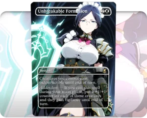 Yuri (Overlord) - Unbreakable Formation custom MTG proxy single card artwork