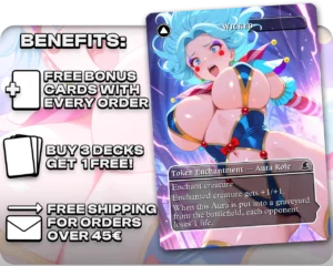 Wicked/Cursed Token proxy card promotional artwork