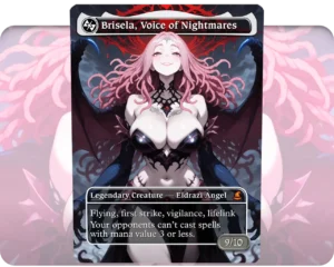 Brisela, Voice of Nightmares (problemprincess) custom MTG proxy single card artwork