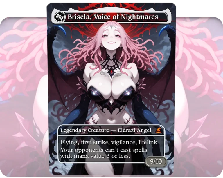 Brisela, Voice of Nightmares (problemprincess) custom MTG proxy single card artwork