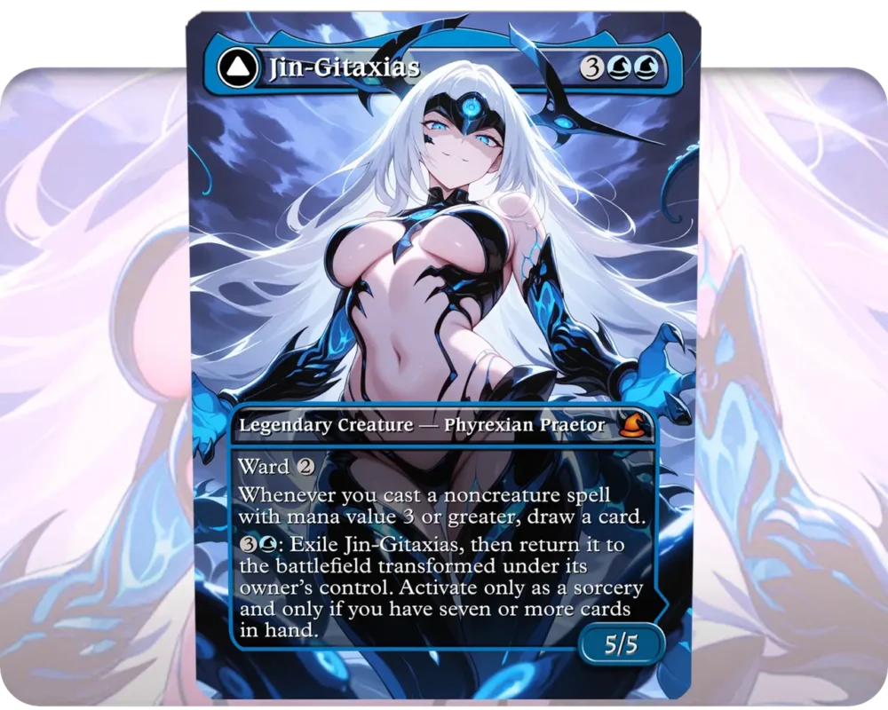 Jin-Gitaxias custom MTG proxy single card artwork