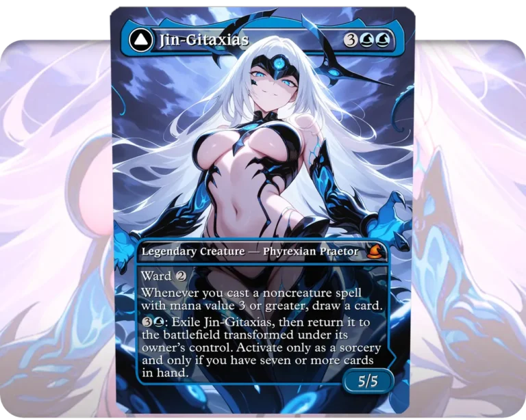 Jin-Gitaxias custom MTG proxy single card artwork
