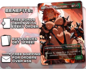 Thromok the Insatiable proxy card promotional artwork