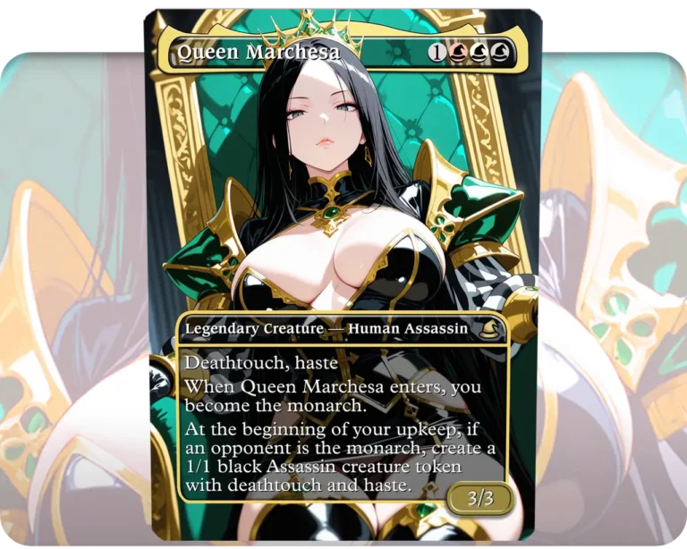 Queen Marchesa v2 custom MTG proxy single card artwork