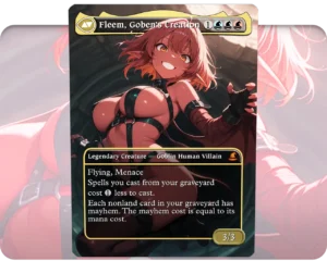 Fleem, Goben's Creation alternate supplied MTG proxy card artwork