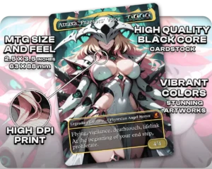 Atraxa, Praetors' Voice (problemprincess) proxy card size and print guide