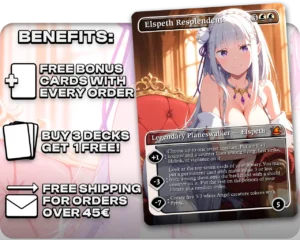 Emilia (ReZero) - Elspeth Resplendent proxy card promotional artwork
