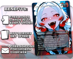 Anje, Maid of Dishonor proxy card promotional artwork