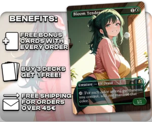 Inko Midoryia (MHA) - Bloom Tender proxy card promotional artwork