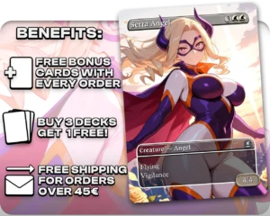 Yu Takeyama (MHA) - Serra Angel proxy card promotional artwork