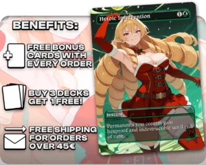 Elinalise Dragonroad (Mushoku Tensei) - Heroic Intervention proxy card promotional artwork