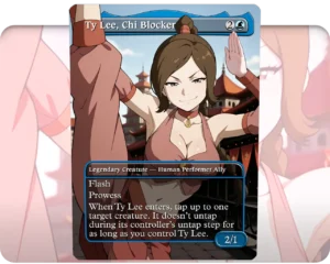 Ty Lee, Chi Blocker (Adult Version) custom MTG proxy single card artwork
