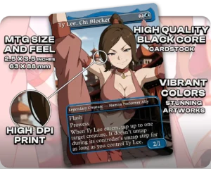 Ty Lee, Chi Blocker (Adult Version) proxy card size and print guide