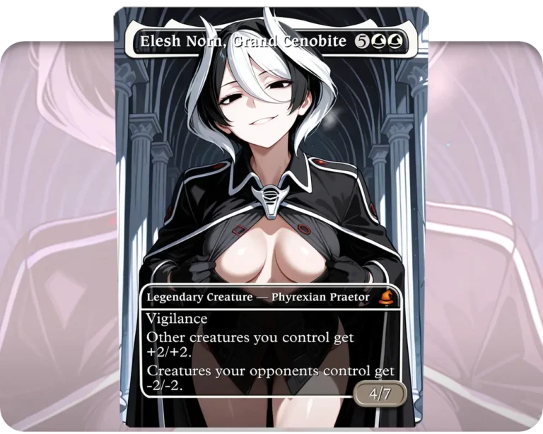 Ozen (Made in Abyss) - Elesh Norn, Grand Cenobite custom MTG proxy single card artwork