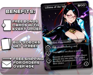 Bayonetta - Liliana of the Veil proxy card promotional artwork