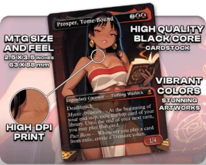 Chel (El Dorado) - Prosper, Tome-Bound proxy card size and print guide