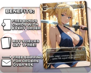 Kohaku (Dr. Stone) - Swords to Plowshares proxy card promotional artwork