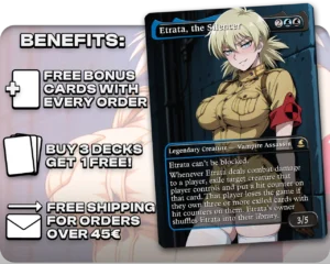Seras Victoria (Hellsing) - Etrata, the Silencer proxy card promotional artwork