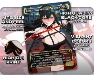 Yor Briar (SpyxFamily) - Isshin, Two Heavens as One proxy card size and print guide