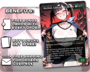 Sora (NIKKE) - Reyhan, Last of the Abzan proxy card promotional artwork