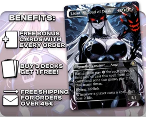 Ladydevimon (Digimon) - Liesa, Shroud of Dusk proxy card promotional artwork