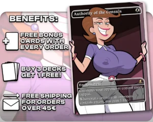Mrs Turner (Fairly Odd Parents) - Authority of the Consuls proxy card promotional artwork