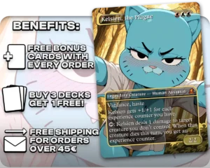 Nicole Watterson (Gumball) - Kelsien, the Plague proxy card promotional artwork