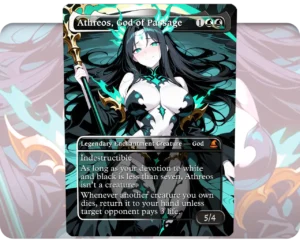Athreos, God of Passage custom MTG proxy single card artwork