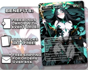Athreos, God of Passage proxy card promotional artwork