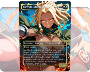 Éowyn, Shieldmaiden custom MTG proxy single card artwork