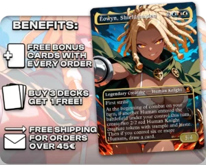 Éowyn, Shieldmaiden proxy card promotional artwork