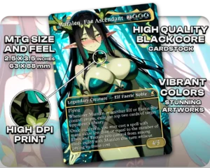 Maralen, Fae Ascendant proxy card size and print guide