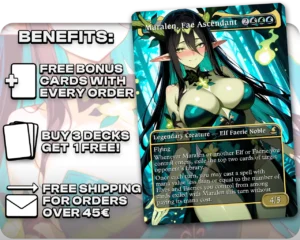 Maralen, Fae Ascendant proxy card promotional artwork