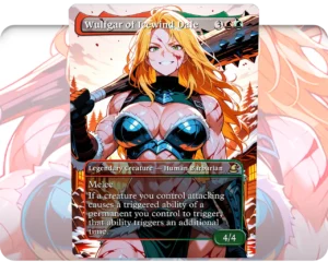 Wulfgar of Icewind Dale custom MTG proxy single card artwork