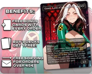 Rogue (X-men) - Gonti, Lord of Luxury proxy card promotional artwork