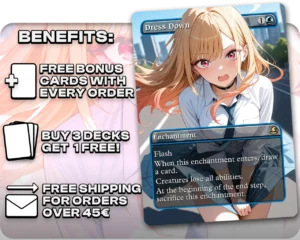 Marin Kitagawa (Adult Version) - Dress Down proxy card promotional artwork